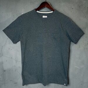 Rag & Bone Men's Standard Issue Pocket T-Shirt Gray Tee size Small